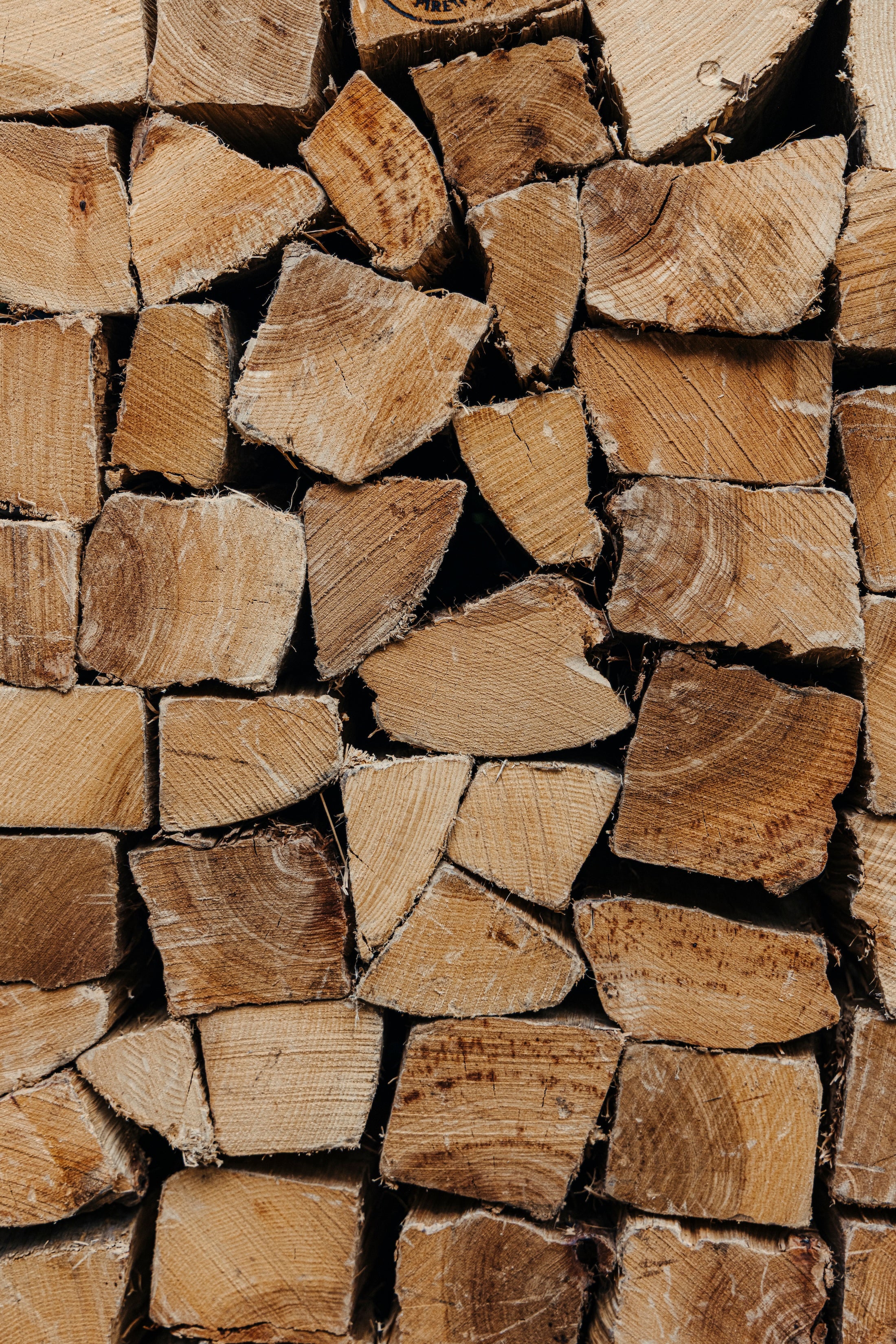Hickory Firewood Rack