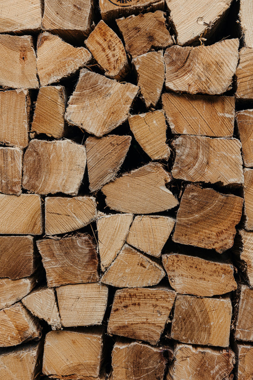 Hickory Firewood Rack