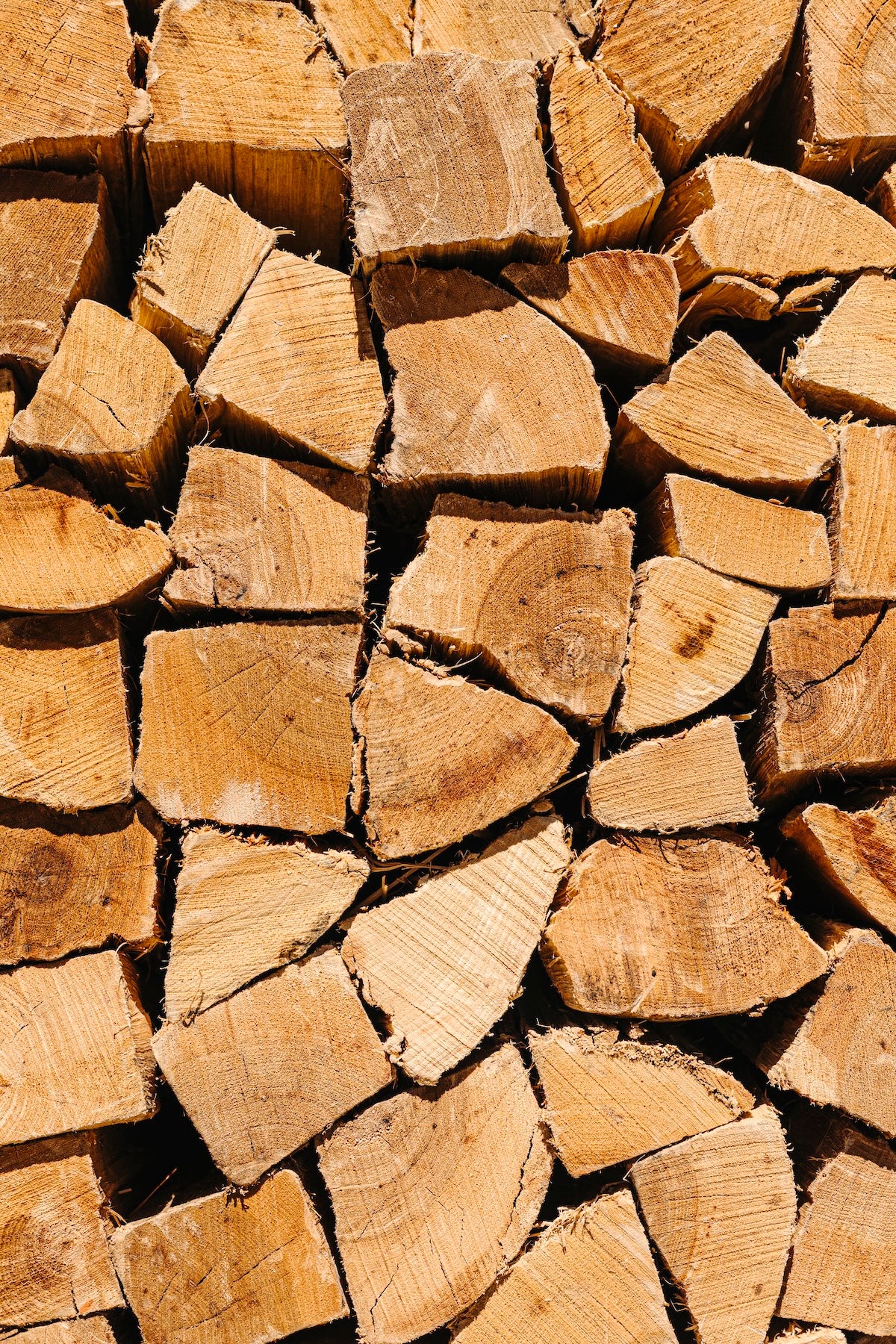 Oak Firewood Rack